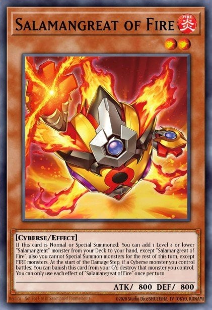 Salamangreat of Fire
