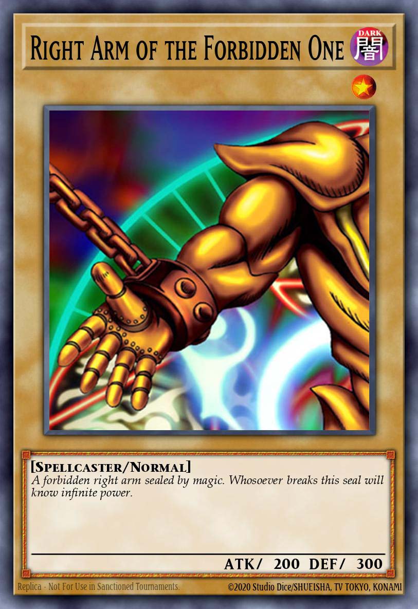 Right Arm of the Forbidden One