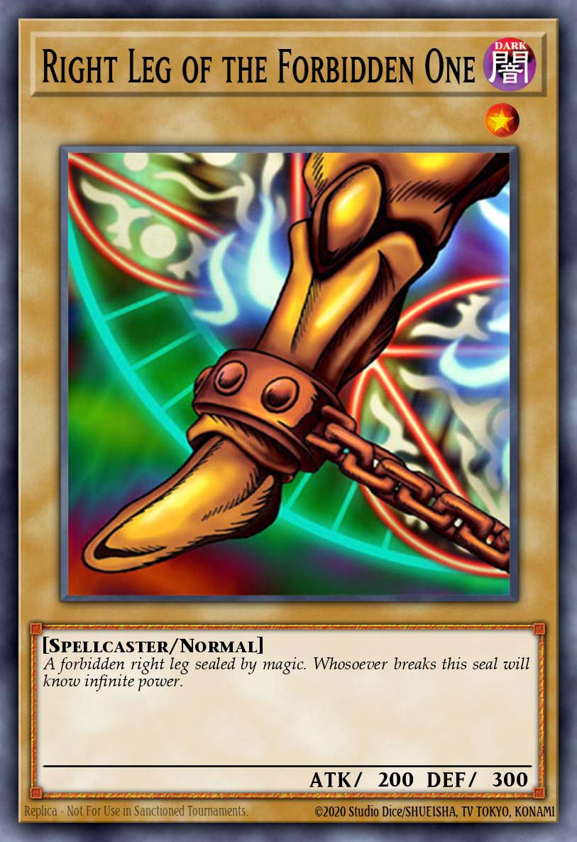 Right Leg of the Forbidden One