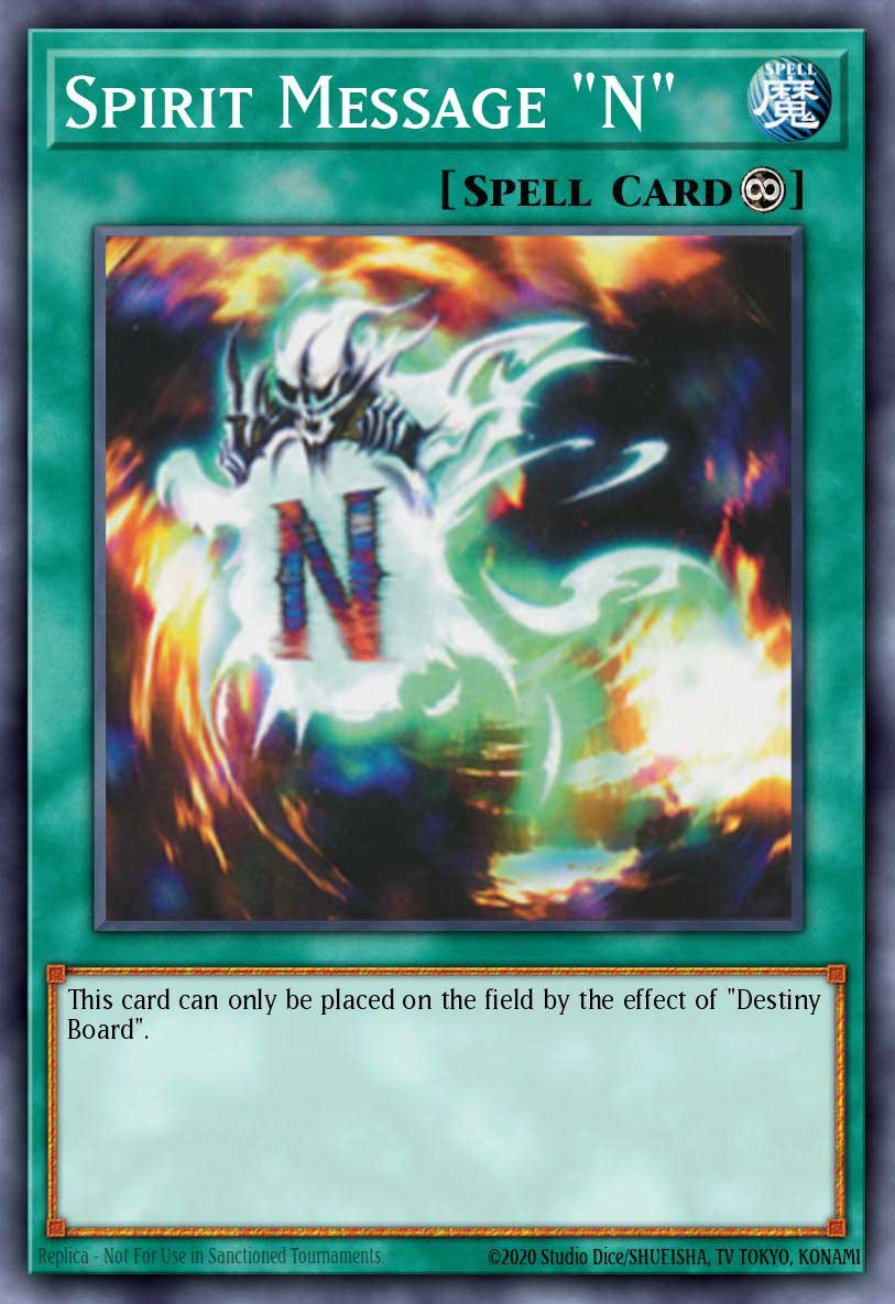 Spirit Message "N"