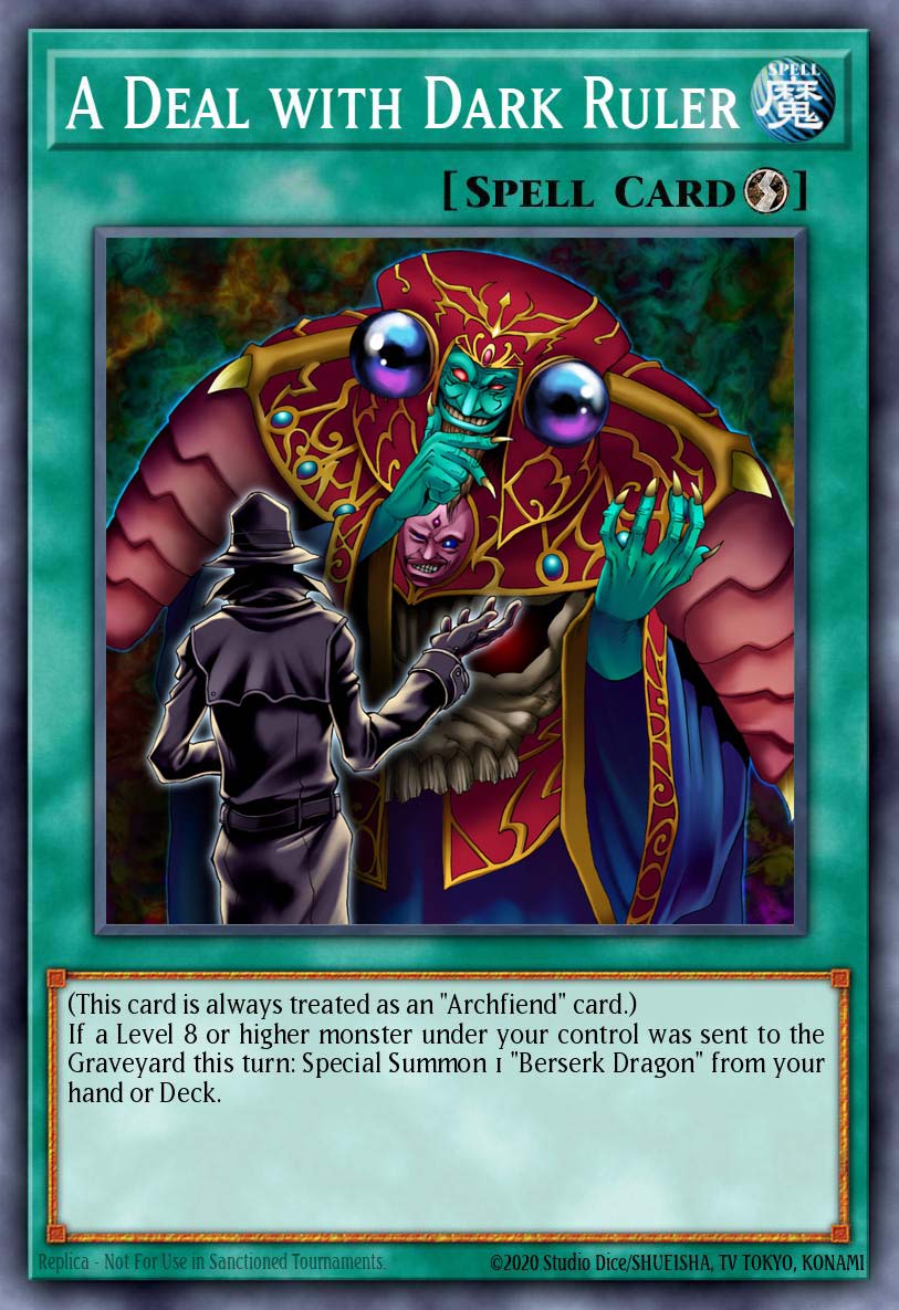 A Deal with Dark Ruler