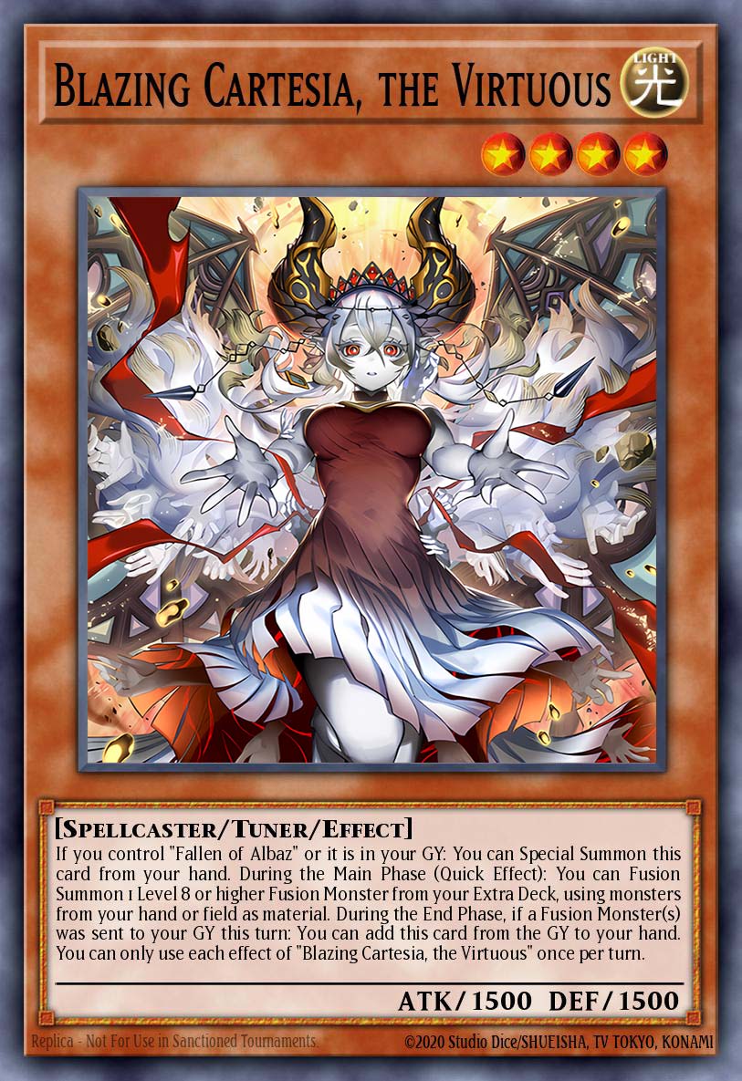 Blazing Cartesia, the Virtuous