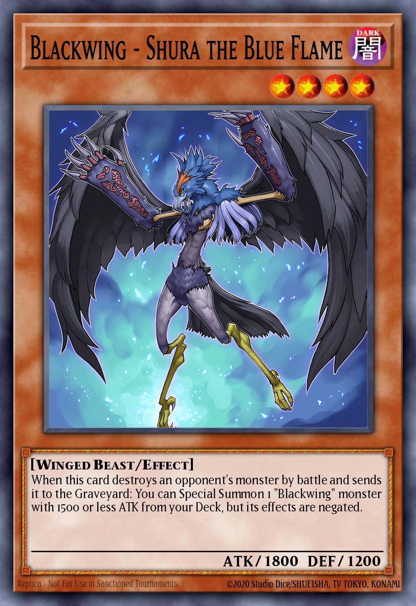 Blackwing - Shura the Blue Flame