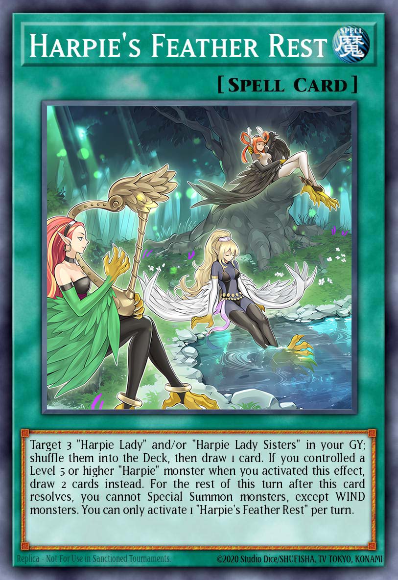 Harpie's Feather Rest