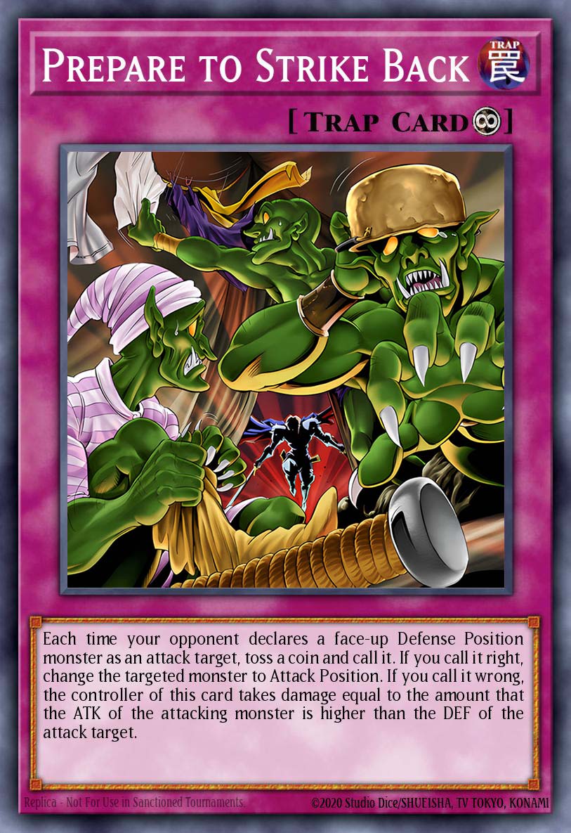 Prepare to Strike Back