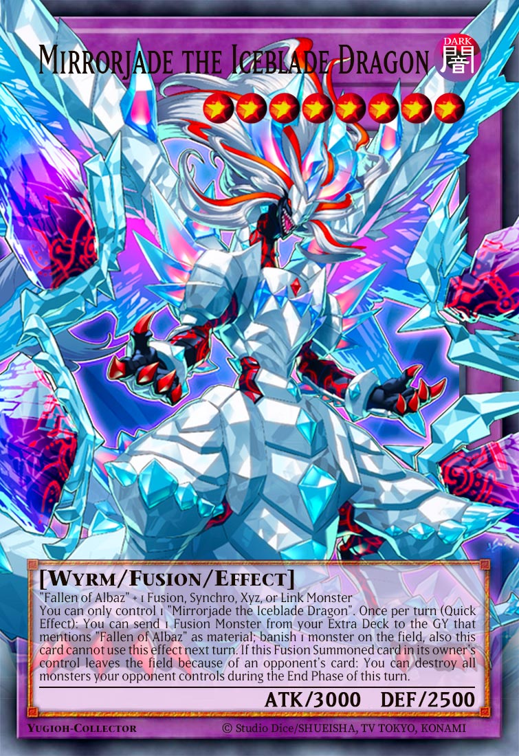 Mirrorjade the Iceblade Dragon
