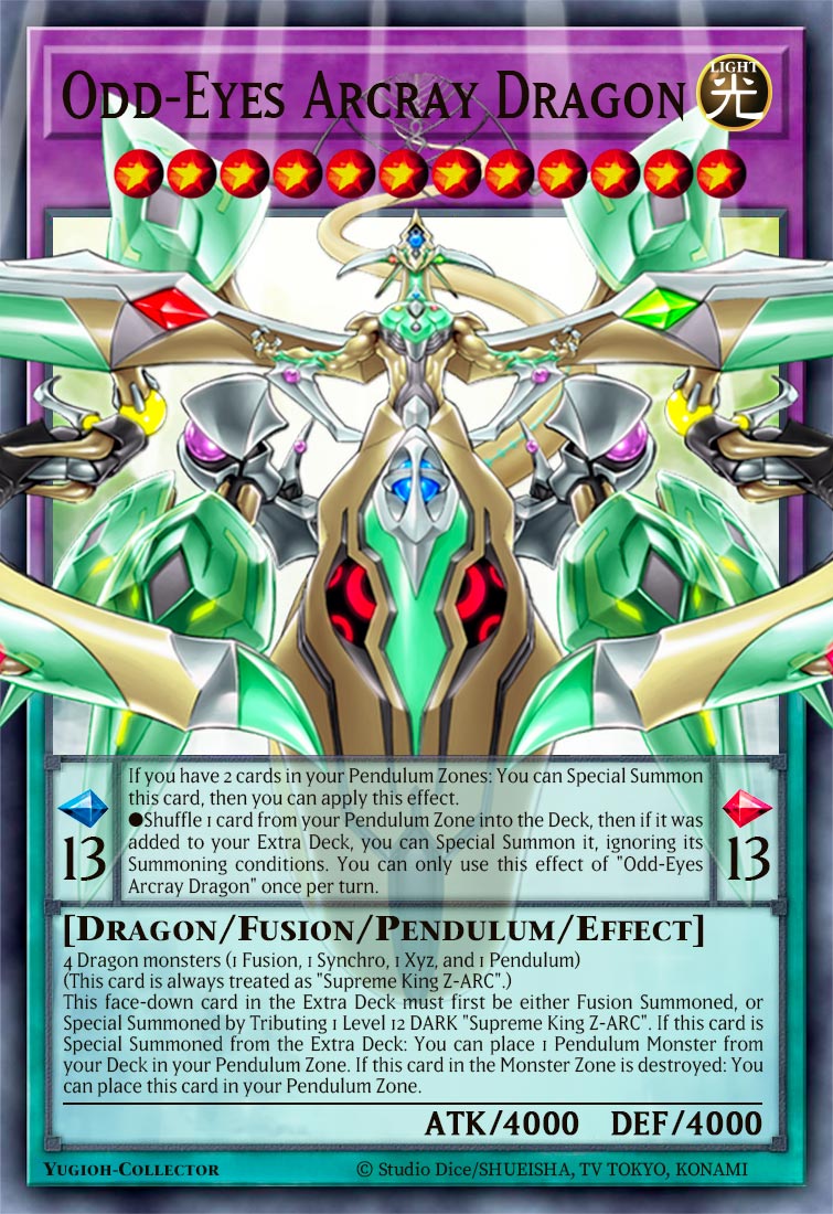 Odd-Eyes Arcray Dragon