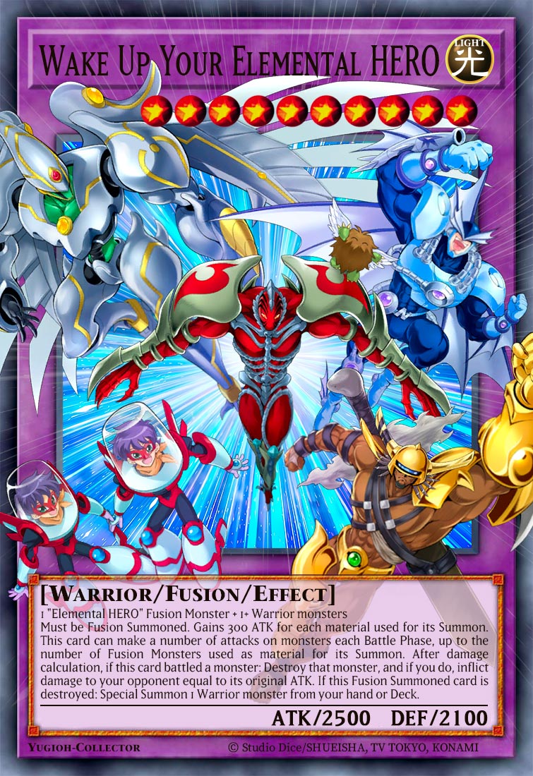 Wake Up Your Elemental HERO
