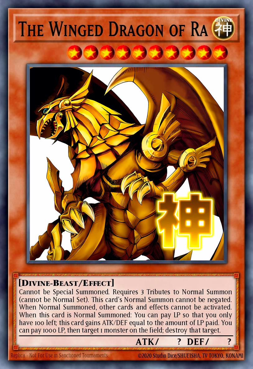 The Winged Dragon of Ra