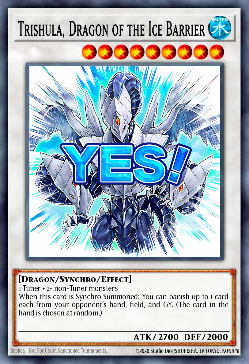 Trishula, Dragon of the Ice Barrier
