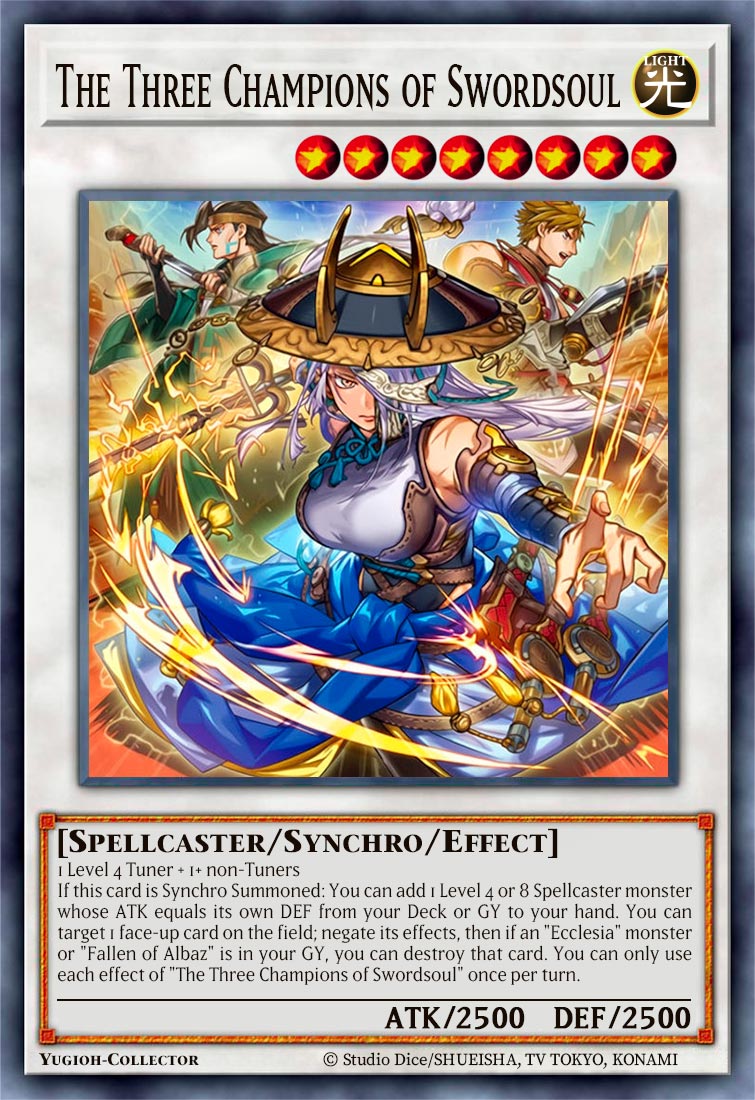 The Three Champions of Swordsoul