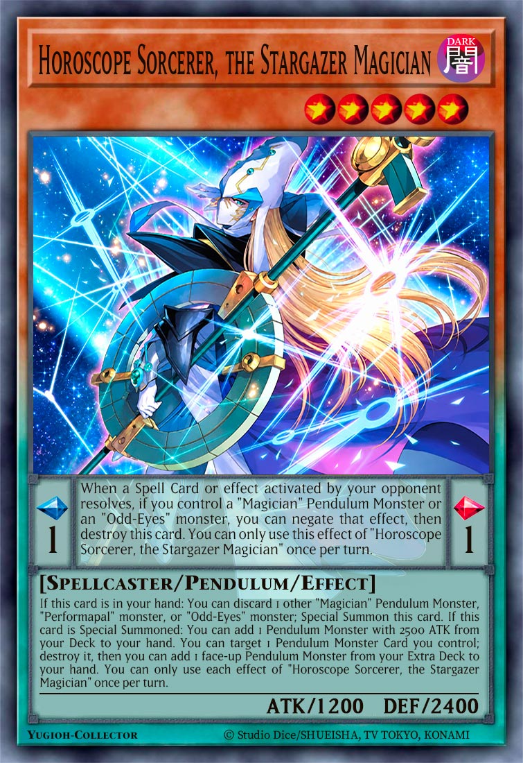Horoscope Sorcerer, the Stargazer Magician