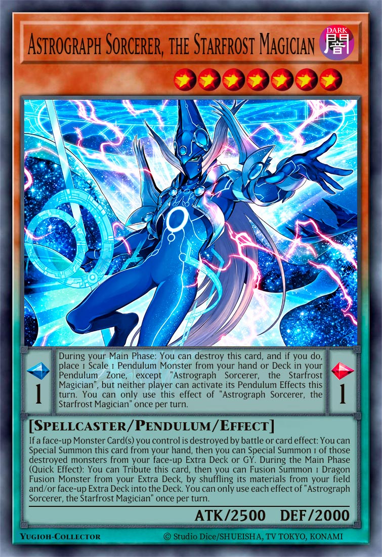 Astrograph Sorcerer, the Starfrost Magician