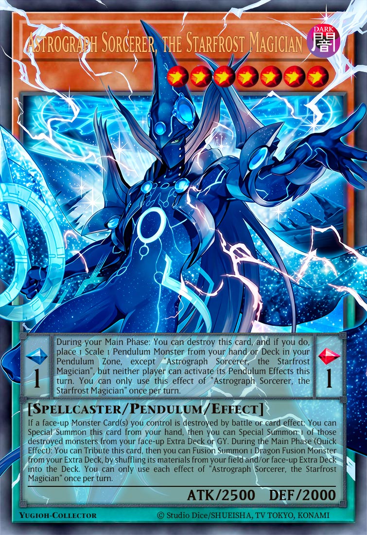 Astrograph Sorcerer, the Starfrost Magician