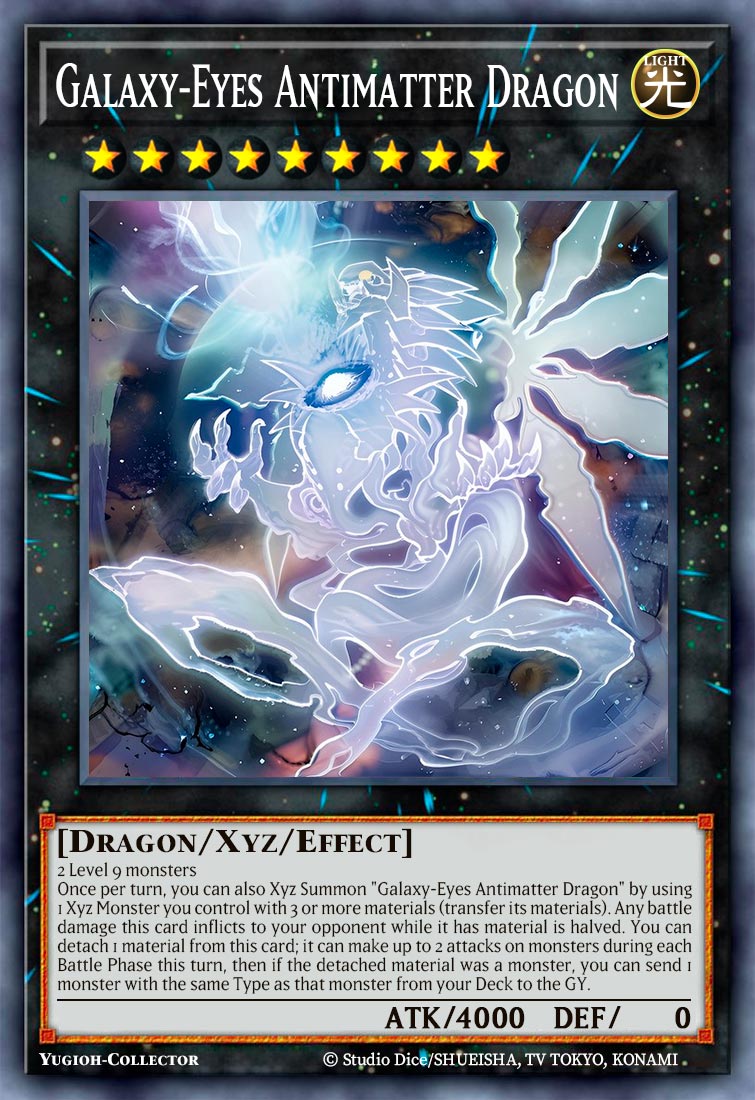 Galaxy-Eyes Antimatter Dragon