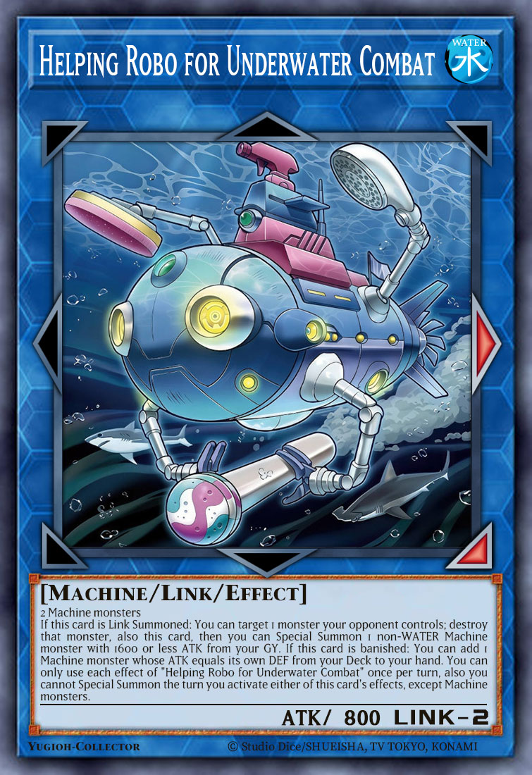 Helping Robo for Underwater Combat