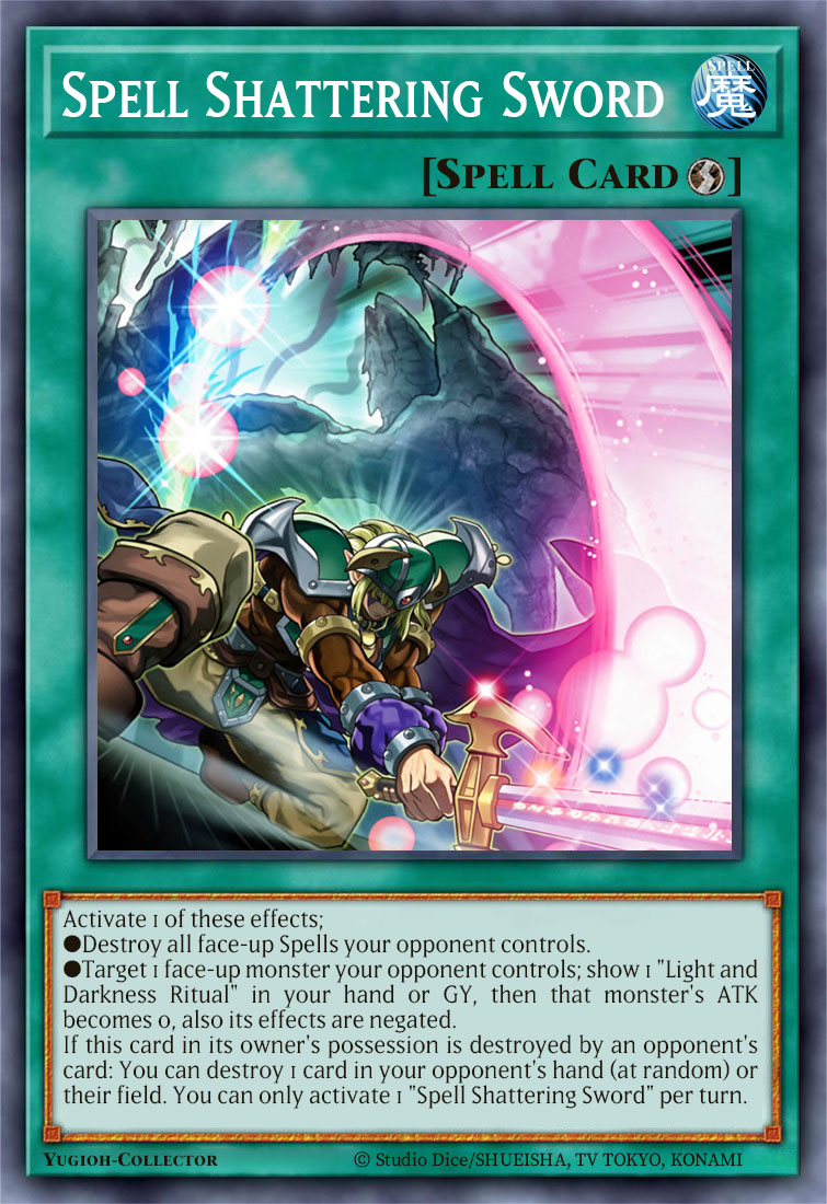 Spell Shattering Sword