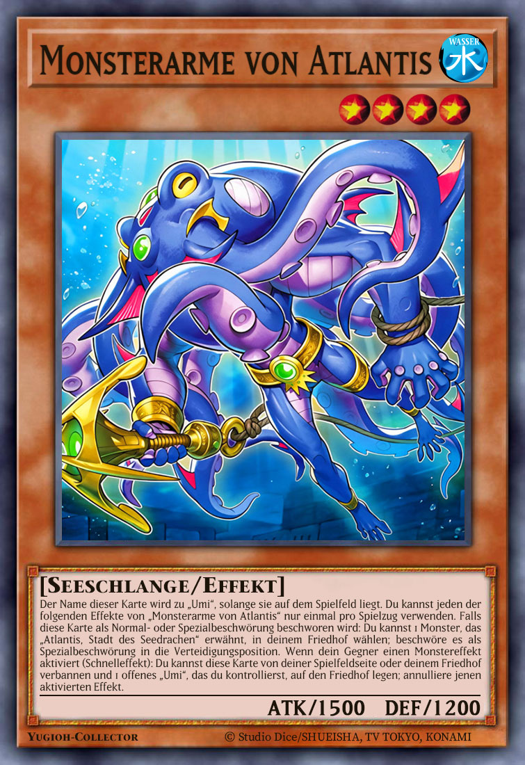 Monsterarme von Atlantis