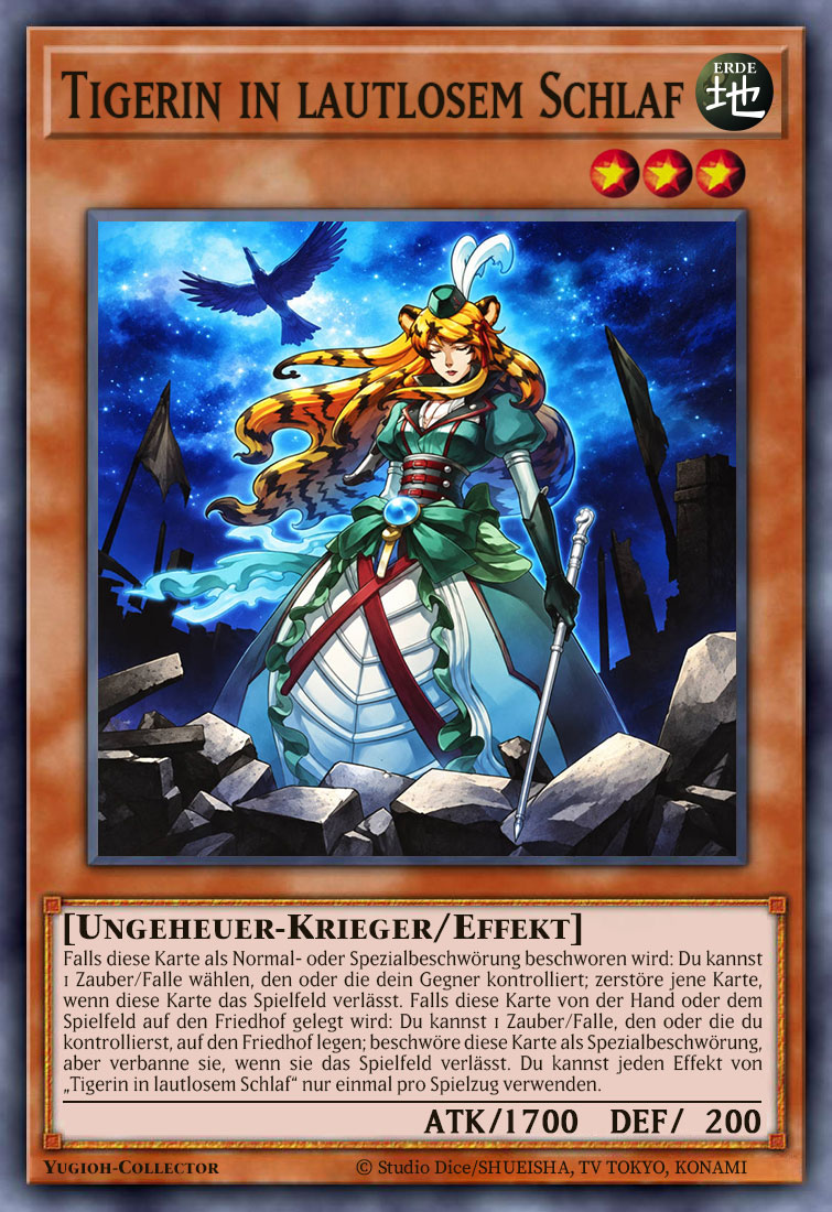 Tigerin in lautlosem Schlaf
