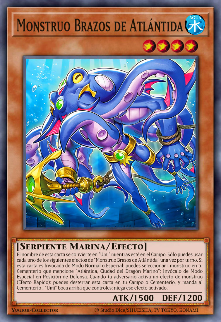 Monstruo Brazos de Atlántida