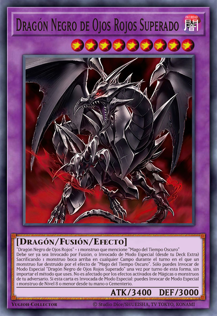 Dragón Negro de Ojos Rojos Superado