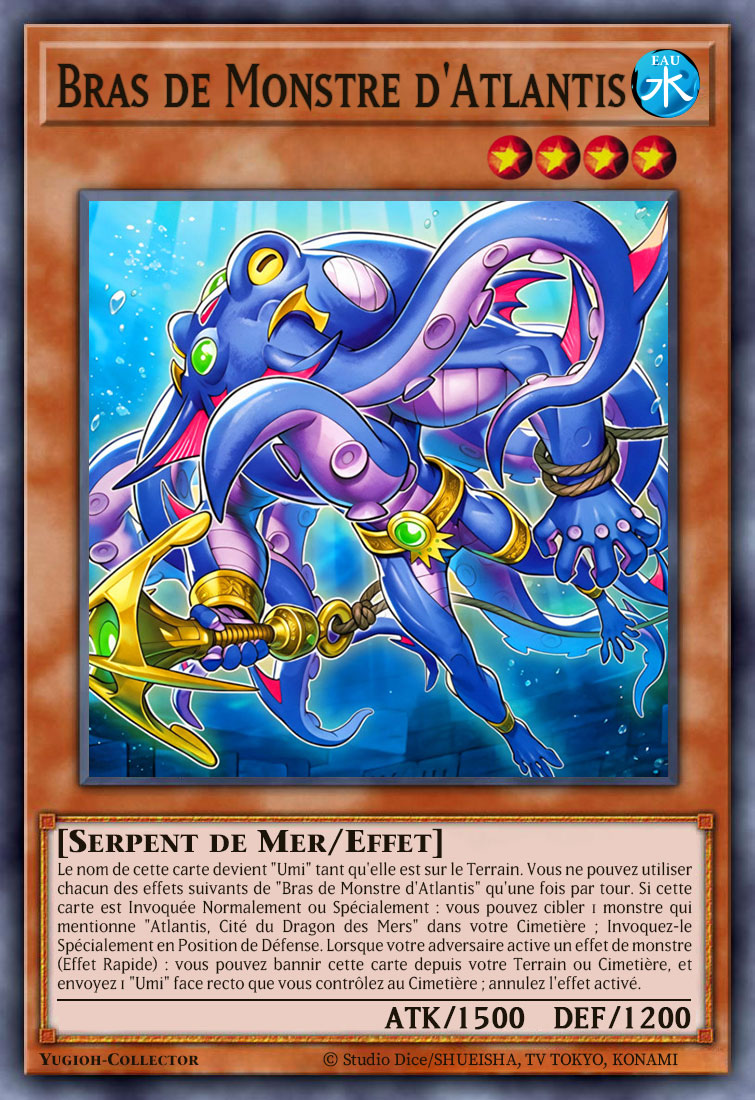 Bras de Monstre d'Atlantis