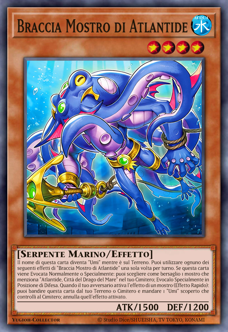 Braccia Mostro di Atlantide