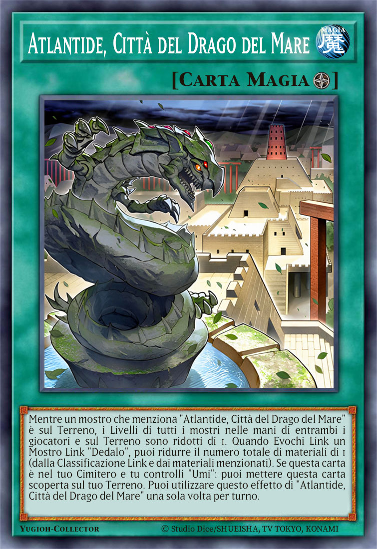 Atlantide, Città del Drago del Mare